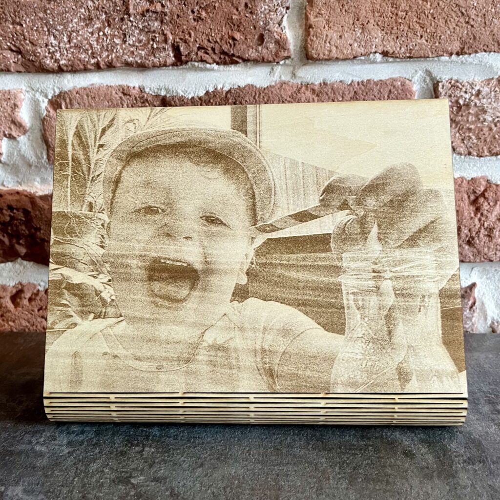 Foto op hout