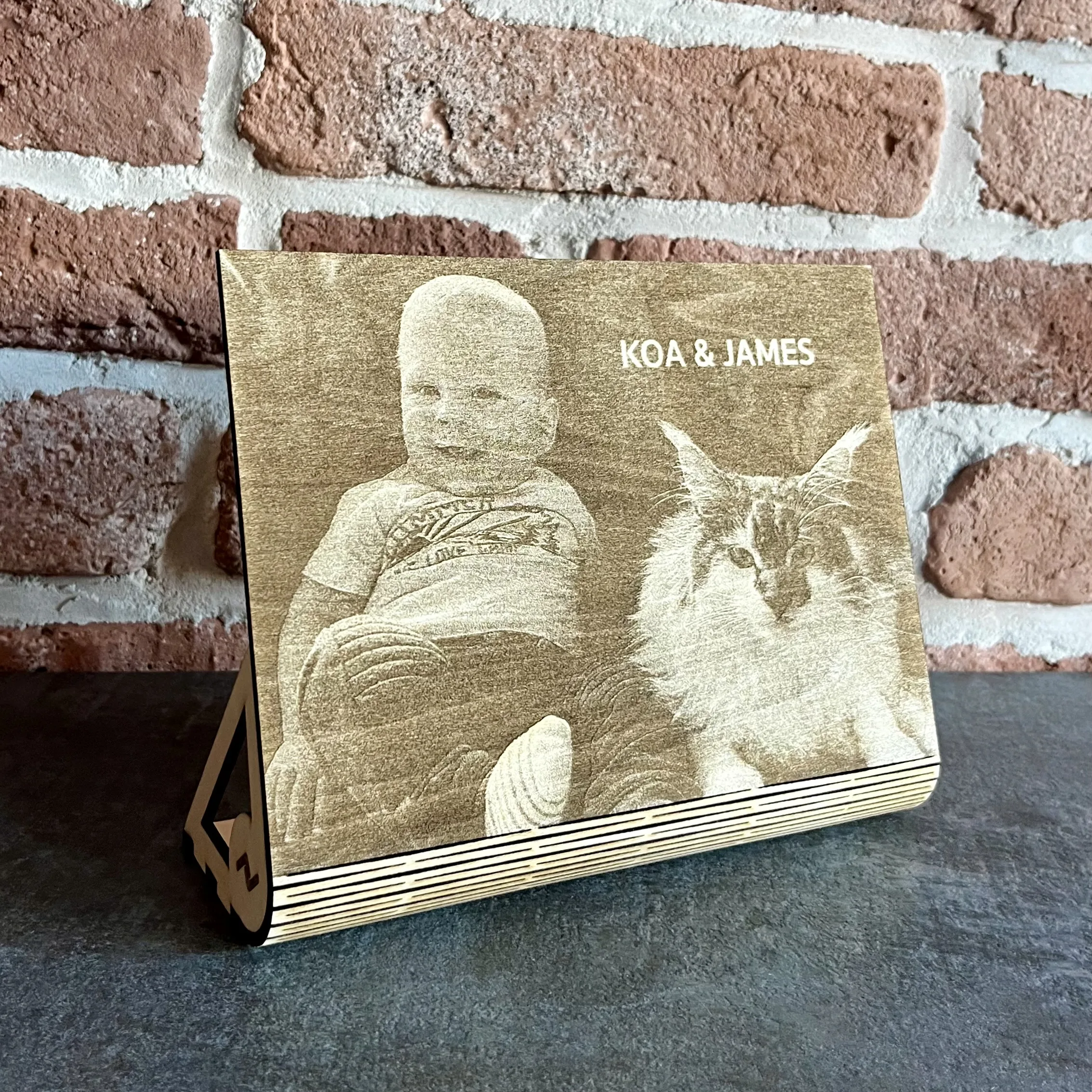 Foto op hout - Afbeelding 4