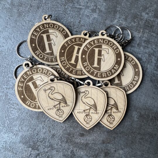 Sportclub sleutelhanger