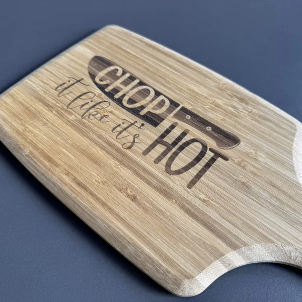 Snijplank 'Chop it like it's hot' - Afbeelding 2