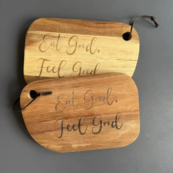 Snijplank 'Eat good, feel good'