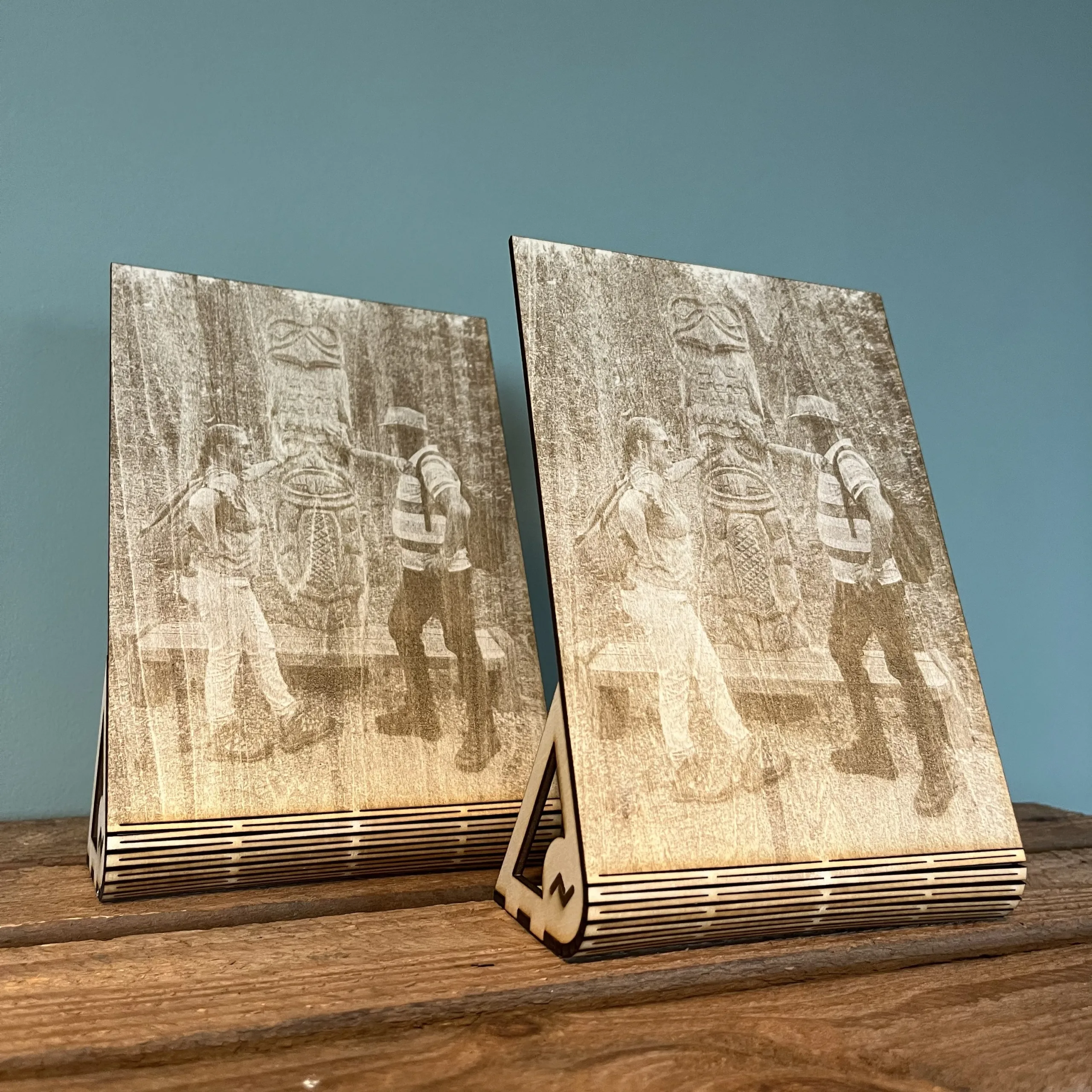 Foto op hout - Afbeelding 3