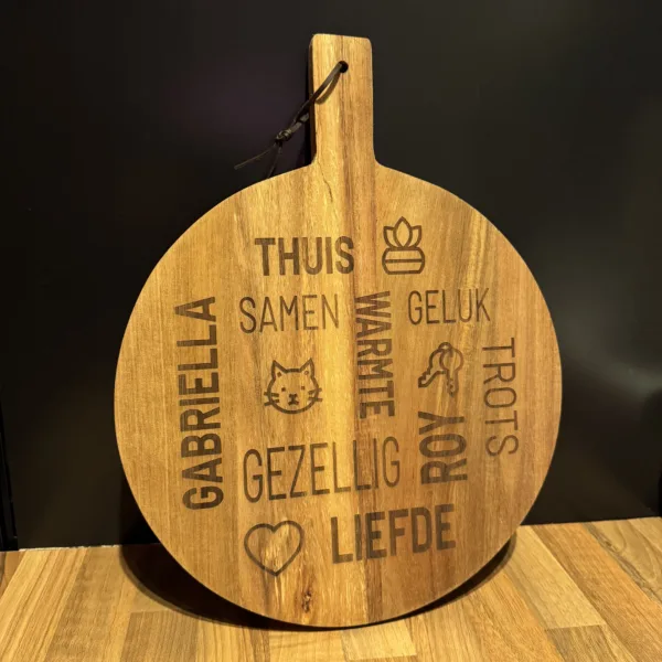 Gepersonaliseerde borrelplank - Afbeelding 5